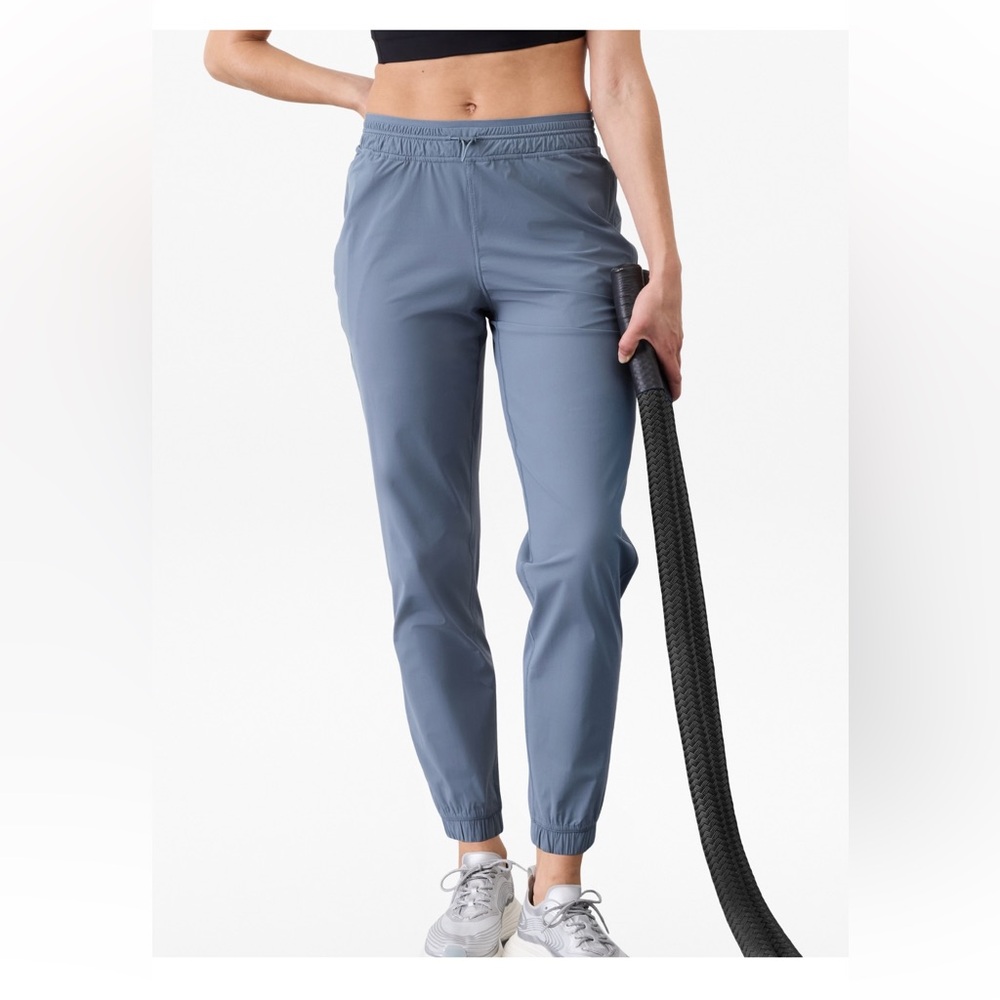 NWT Athleta ‘Crosstrain Pant’ Joggers- Shadow Blue